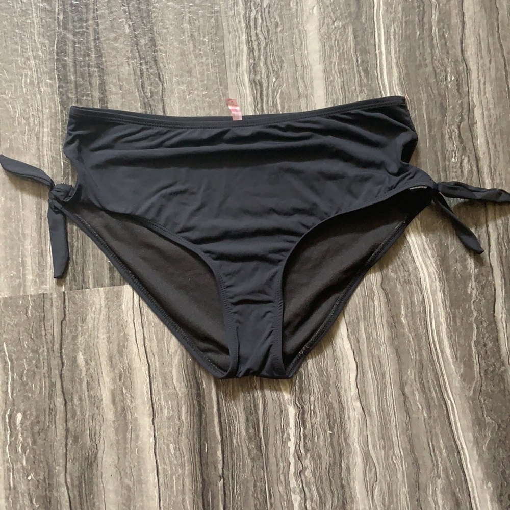 Black High Waist Bikini Bottom